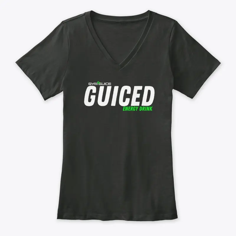 Guiced Energy Drink Low Cut V-Neck